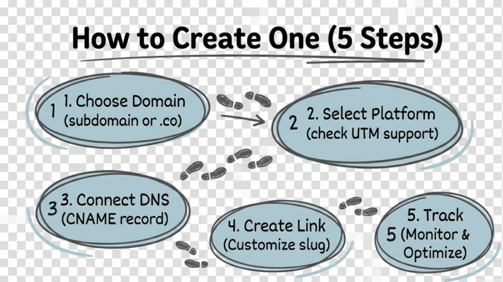 how to create one link