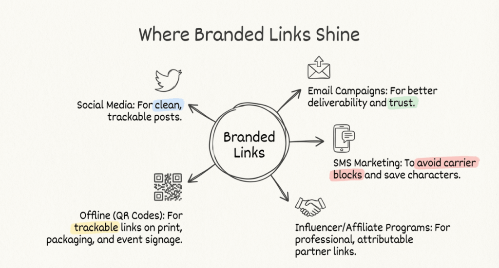 real world use cases for branded url shorteners